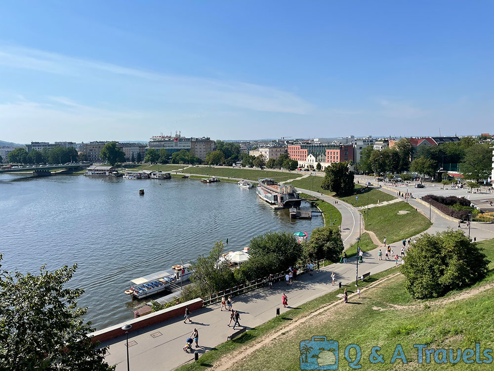 Vistula River from Wawel