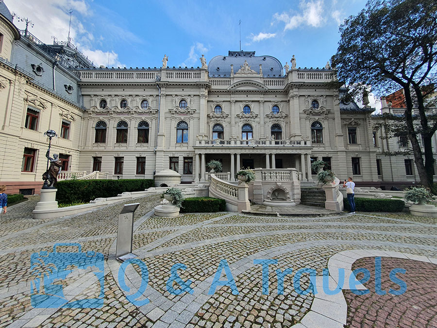 Outside of Poznanski Palace